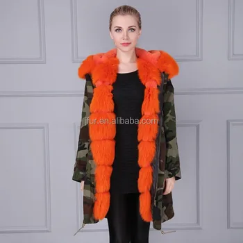 ladies quilted jacket with fur hood