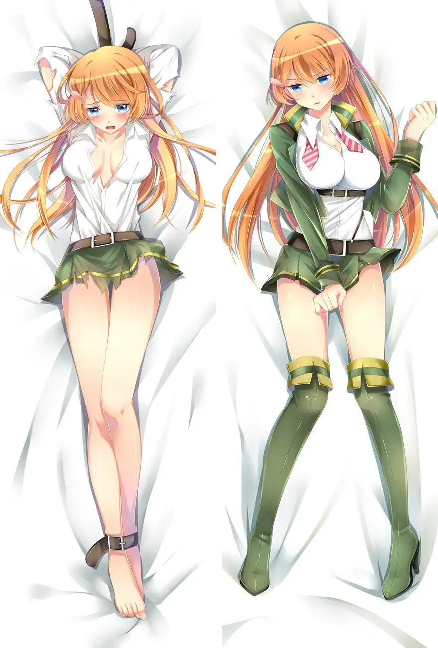 Anime Tai-madō <b>Gakuen</b> <b>35</b> <b>Shiken</b> Shōtai Sexy Hug Pillow Cover Double Sides 1...