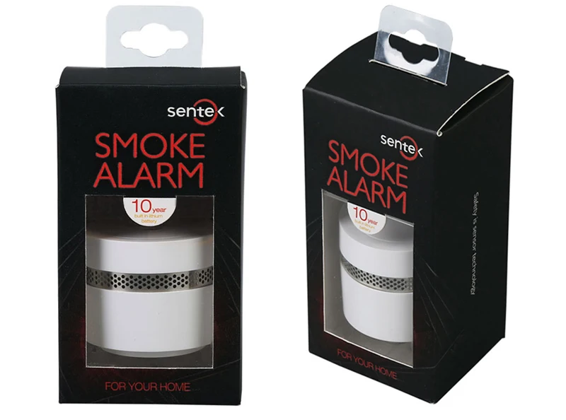10 Years Life  Battery Operated Smoke Detector