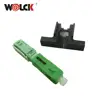 Wire fast connector upc swift fusion splice-on singlemode sc/pc optical