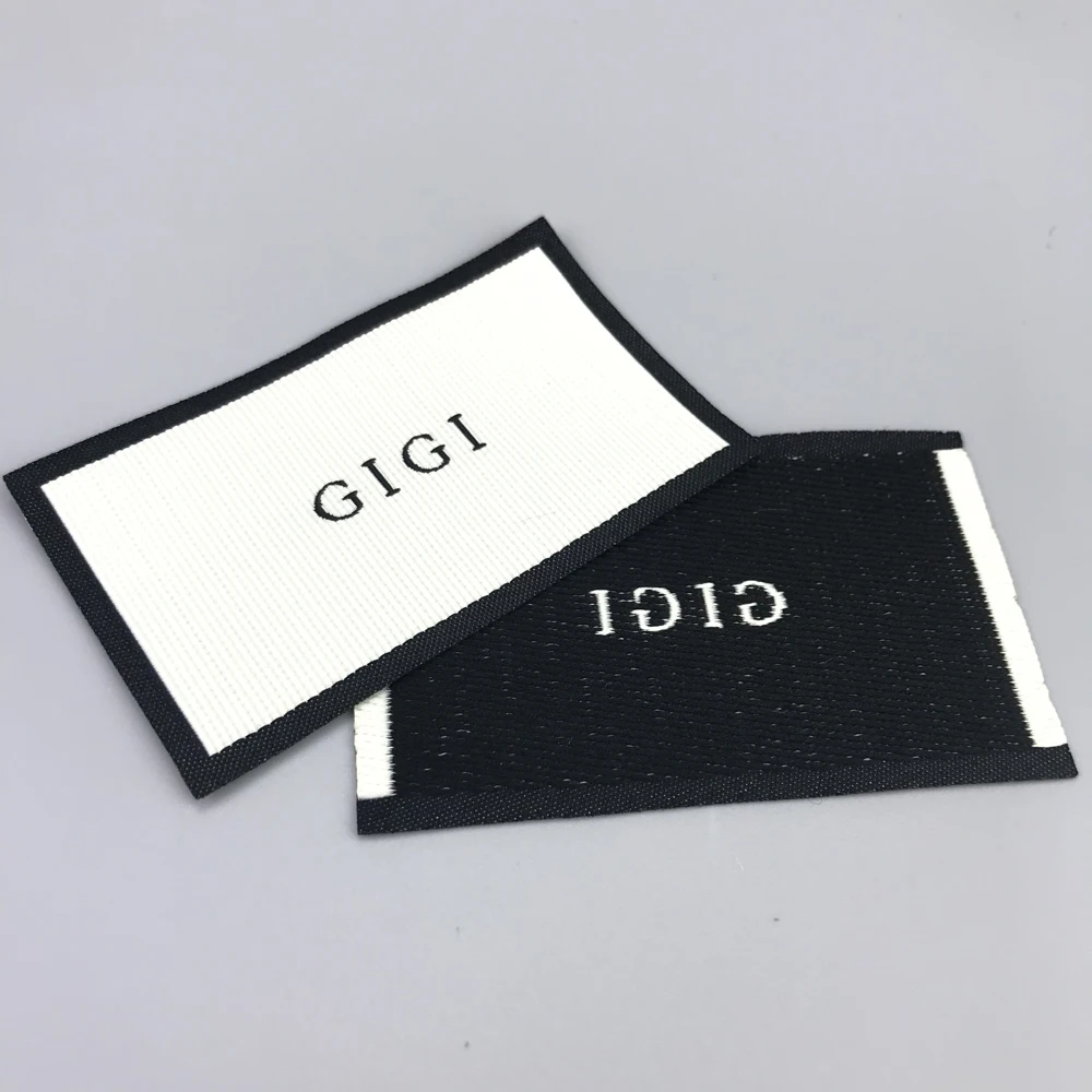 

garment woven label neck tag