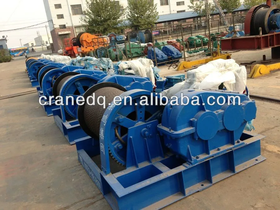 Jm Series 10 Ton Slow Speed Marine Pulling Electric Winch Buy Winch