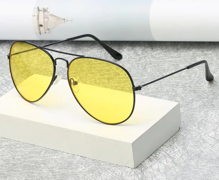 
wholesale small order stock UVLAIK Night Vision Sunglasses Men Women Goggles Glasses UV400 Sun Glasses Driver Night Driving Eyew 