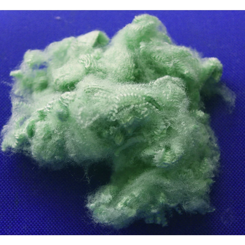 Dacron Fiber Supplier15 Denier *64mm Polyester Fibre Used For Filling