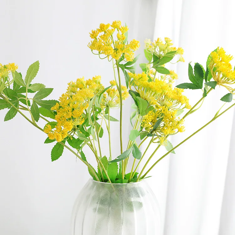 

Wholesale hot sell rayon fabric flower home wedding decoration flower artificial flower