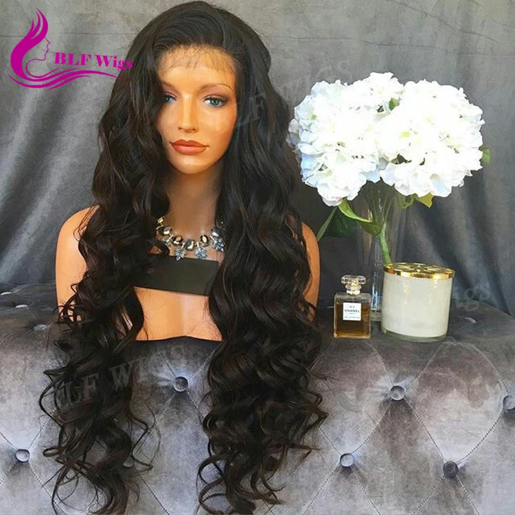 

30 Inch Human Hair Wigs, Loose Body Wave Virgin Brazilian Hair Lace Front Wig