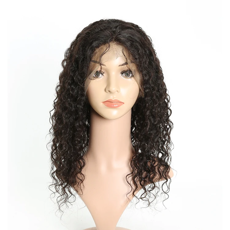 

Wholesale Brazilian Body Curly Wave Hair 100% 360 Lace Human Hair Wigs for Black Women