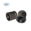 Black iron plated/gavalnized half coupling pipe fittings malleable iron sockets