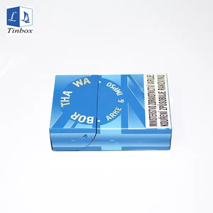 Image of empty hookah cigarette pack taobao packaging box Metal Box cigarette box case