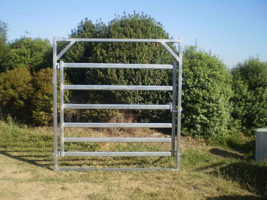 2019 Hot Sale Australia Market 1.8x2.1m Oval Pipe Cheap Cattle Fencing ...