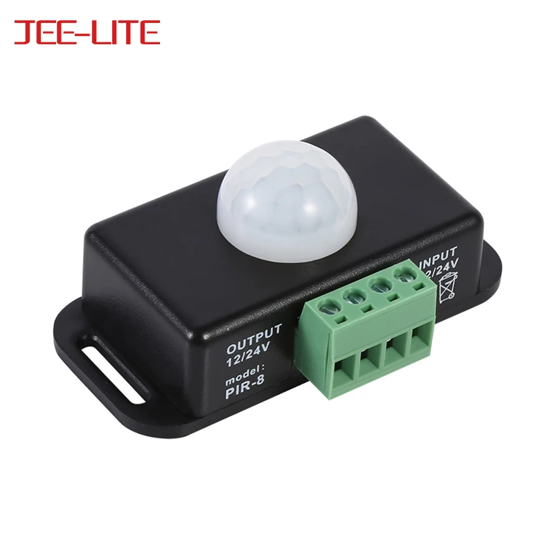 New Commercial Automatic DC 12V-24V 6A Infrared PIR Motion Sensor Switch For LED Lamp light & Strip