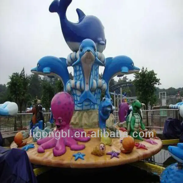 Shark Island amusement kiddie rides