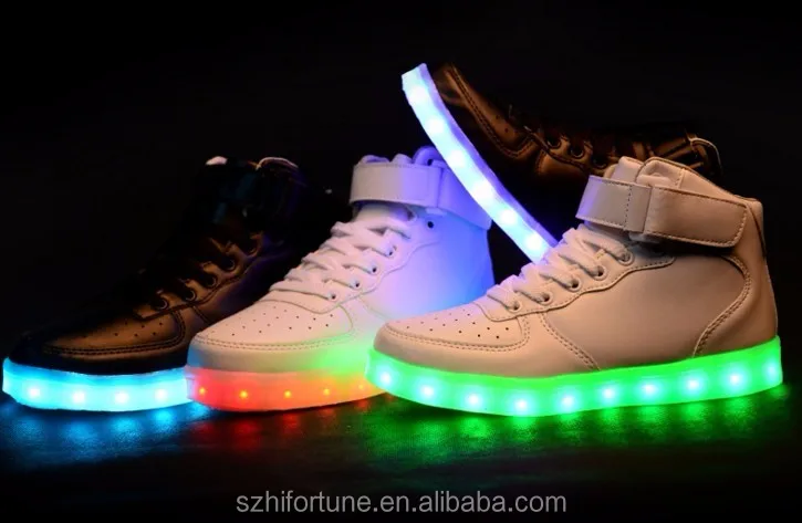 name brand led shoes
