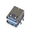 usb3.0 female/male connector vertical mobile phone jack/socket/plug