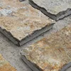 Cheapest Double Color Limestone Exterior Wall Cladding Tiles