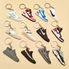 Wholesale 2D 3D Rubber PVC Mini Air Max Jordan Basketball Shoes Sneaker Keychain
