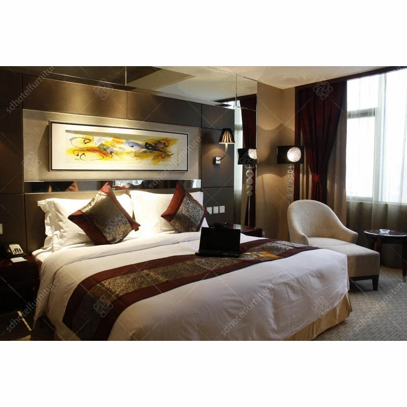 
Custom Made Modern Style Hotel Bedroom Furniture Sets for Hotel Room 