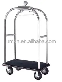 concierge luggage trolley