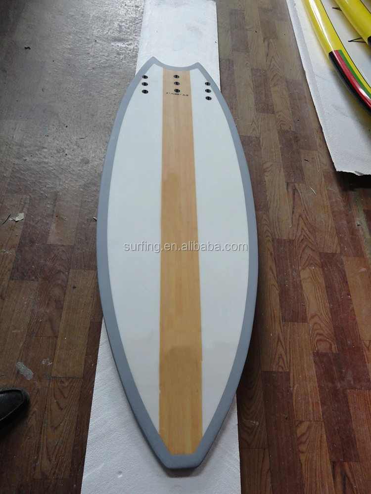 High Quality Fiberglass Bamboo Veneer Wake Surf Board Buy Bamboo