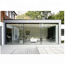 Hersteller preis Zertifizierung beh&ouml;rde qualit&auml;t neueste design doppel geh&auml;rtetem verglasung schmale aluminium rahmen rutsche t&uuml;r