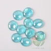 500g 17-19mm sky blue home decoration use and best price glass industry raw material fire glass beads for outdoor fire bowl