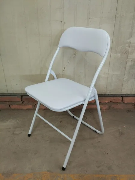 
Zhangzhou Folding Chair With PVC and Foam Cushioned Seat 