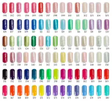 free shipping 6pcs VOG fashion color UV soak off gel polish 15ml 268 colors for choice