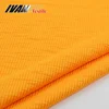 Hot sale garment material 45S knit jersey slub 2x2 rib 50% rayon 50% polyester fabric