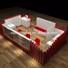 Customize shopping mall shop furniture beauty salon eyebrow bar Kiosk