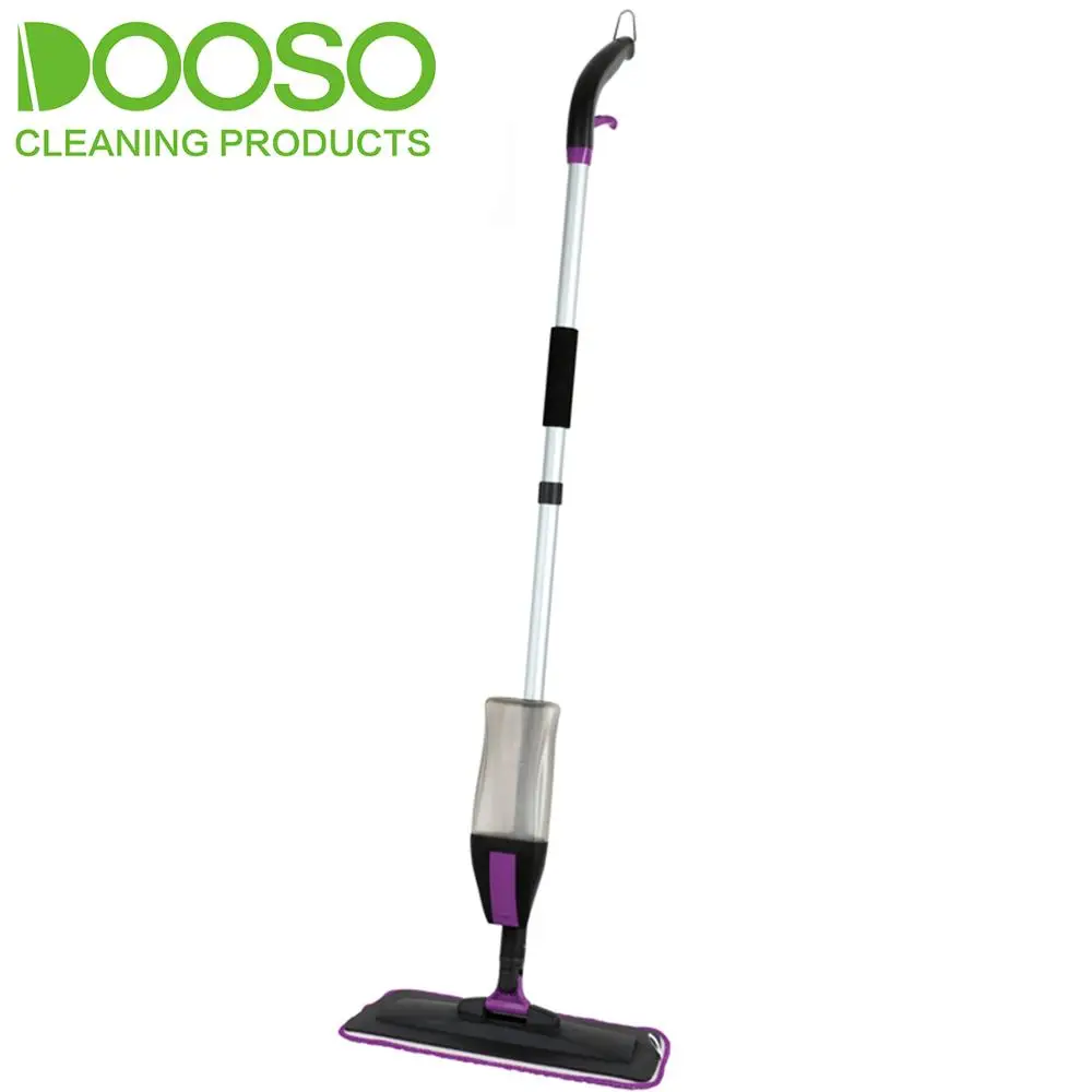 

Microfiber Spray Dust Mop with Water Bottle, Purple or customized colors