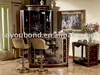 0026 Italy classic wooden furniture antique bar set