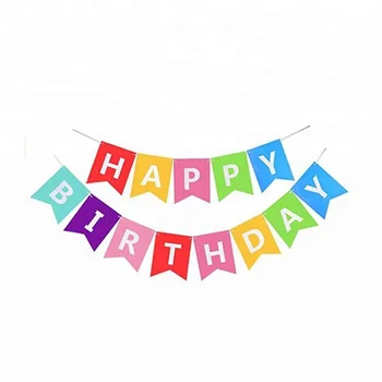 Bunte Dekorative Papier Glucklich Geburtstag Banner Buy Geburtstag Banner Papier Glucklich Geburtstag Banner Dekorative Geburtstag Banner Product On Alibaba Com