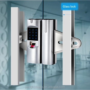 High Grade Remote Control Fingerprint Digital Card Glass Door