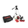 SELF LEVELING PALM POCKET CROSS LINE LASER LEVEL WITH BRIGHT BEAM KIT SET TRIPOD CASE