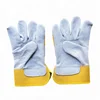 Work Soft Cowhide Leather Plus Gloves For Protecting Hand Safety Welding Gloves