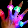 Cute cartoon led ring Children Kids Boys Girls Animal Flowers Fruit Finger Rings for Party Favors, Bridal Shower, Birthday