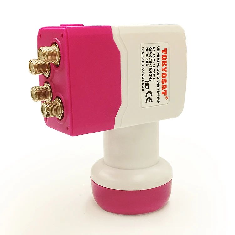 2019 Strong Signal Quad Lnb Manufacturers With Cheap Price And High Quality TOKYOSAT TS-44HD