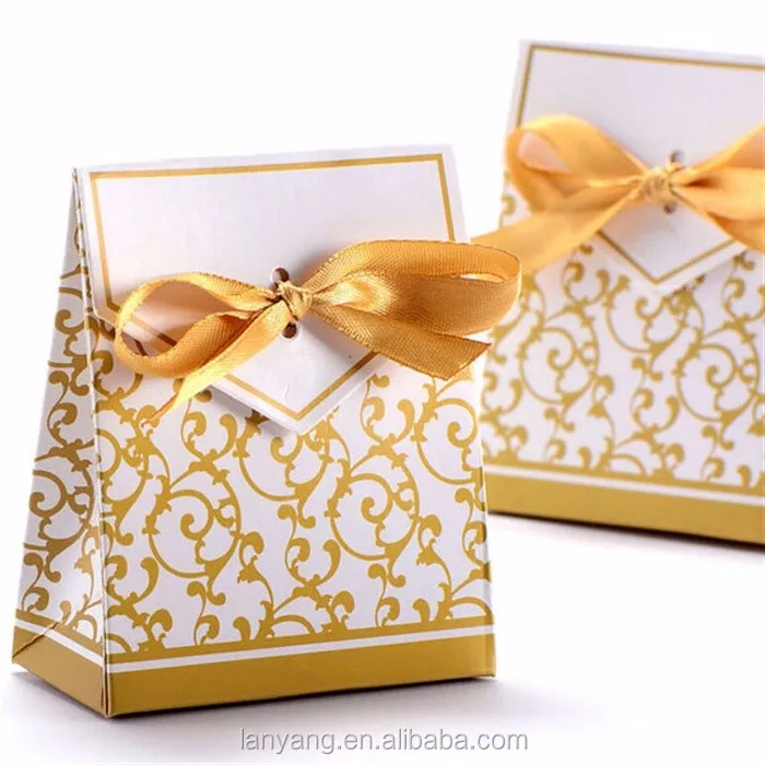 12X Wedding Favour Favor Sweet Cake Gift Candy Boxes Bags Anniversary Party 