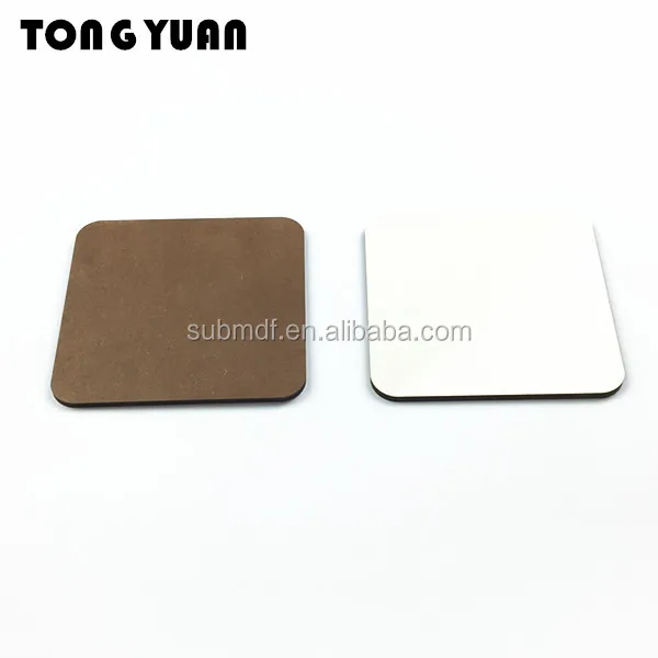 

alibaba custom blank MDF coasters for sublimation printing, N/a