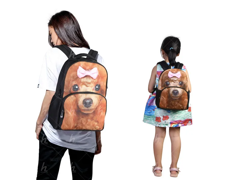 dog design backpack