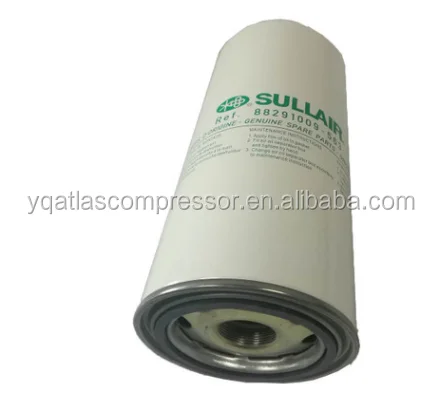 990135 Screw Air Compressor Oil Gas Separator - Height 135 Flange 115 Bottom 90