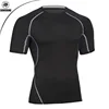 Fitness clothes men stretch compression speed drying sports clothing short - sleeved MA26