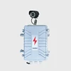 GSM Security Power Transformer Alarm with camera Solar Panel Alarm support Voice intercom
