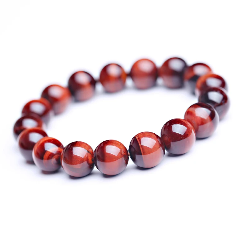 

Gemstone jewelry Natural Red Tiger Eye Stone Bracelet, Colorful