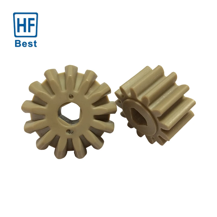 Mechanical Parts Guangzhou Plastic Double-end PEEK Gear
