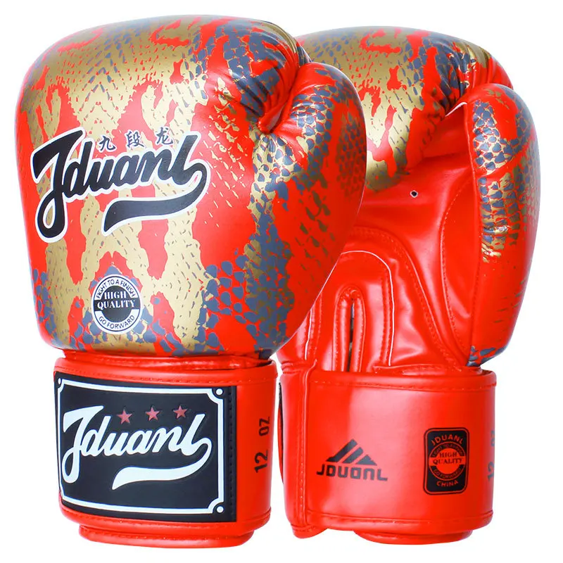 

OEM manufacturer Leather MMA Gloves mexico Boxing Gloves Sparring Gloves, Red