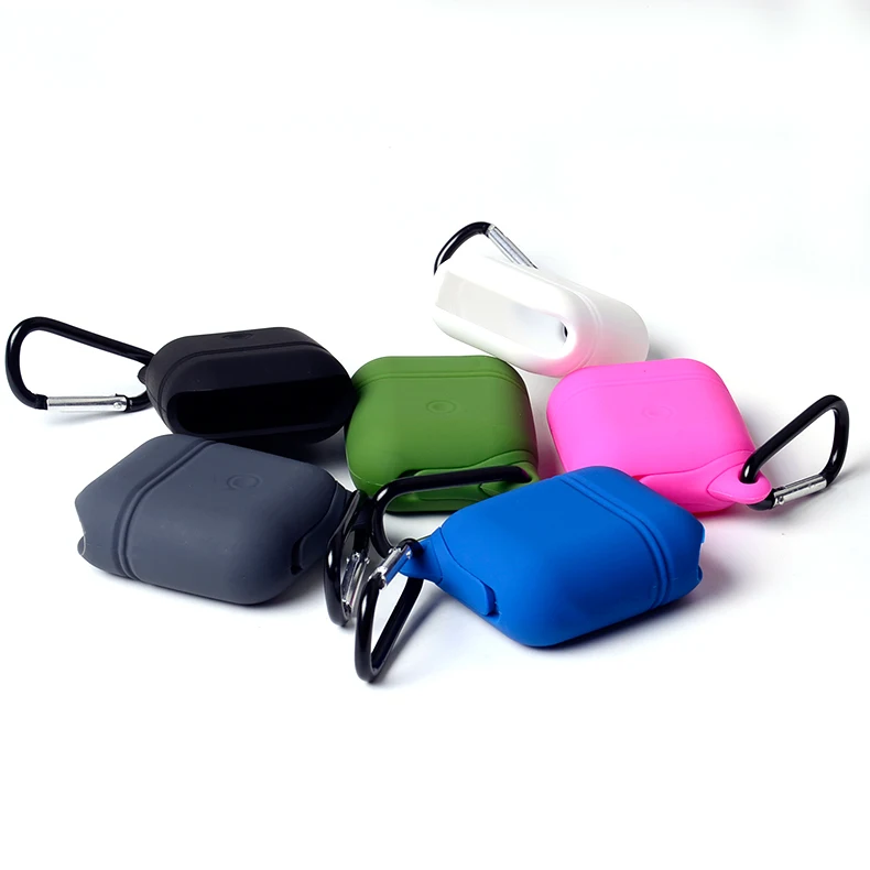

Factory Price Soft Silicone Case Shockproof Earphone Protective Cover Waterproof Accessories