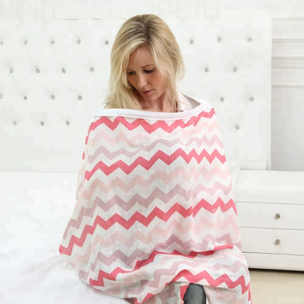 

Big Sale! Miracle Baby Nursing Cover Breastfeeding Cover Cotton Muslin Multi Used For Baby Car Seat Cover Canopy, As pictured