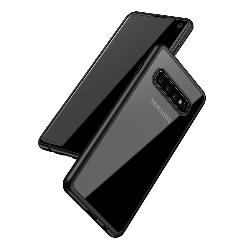 TPU Hybrid PC Hard Plastic Case For Samsung Galaxy S10 Plus S10e Phone Protective Cover