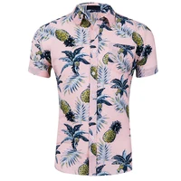 

Hawaii Style Wholesale Flower Print Polyester Flannel Shirt Boy